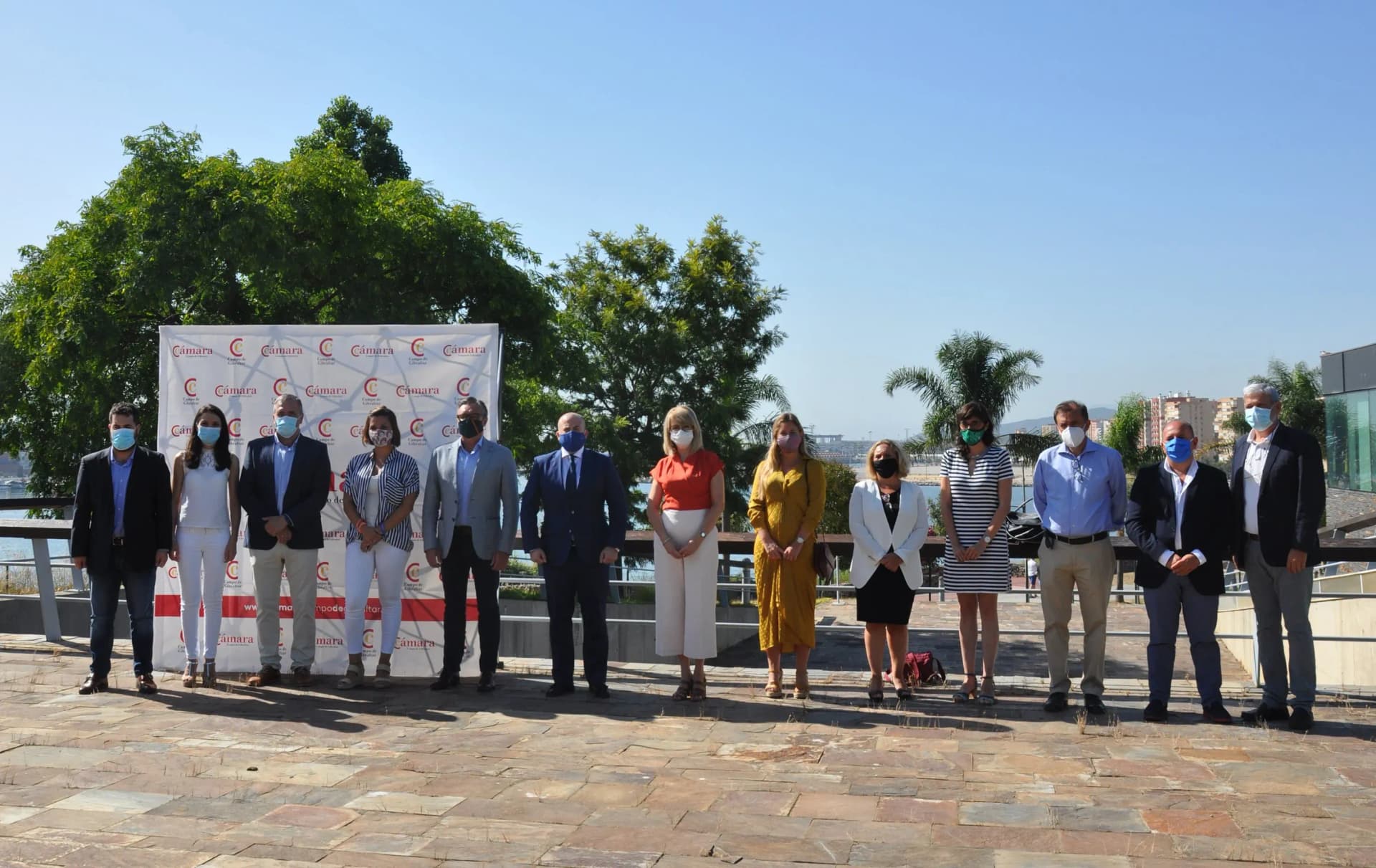 Miembros de la Comisión parlamentaria para la reactivación de Andalucía visitan el puerto de Algeciras