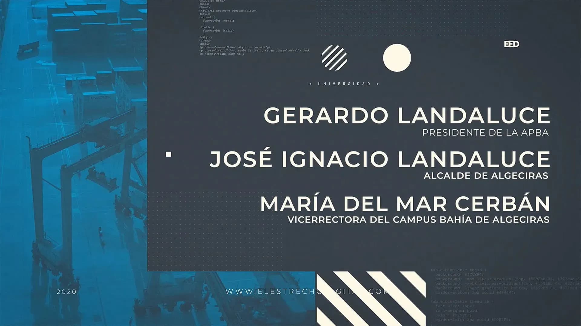 El Estrecho Digital aborda «La formación como pilar fundamental del desarrollo marítimo de Algeciras»