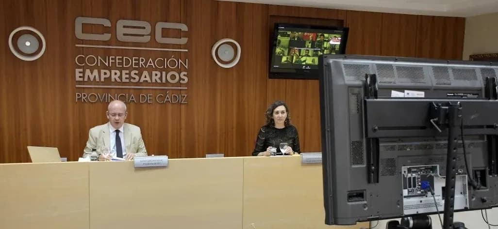 Bufete Díaz, en un webinar de la Confederación de Empresarios de Cádiz sobre exoneración y liquidaciones de deudas