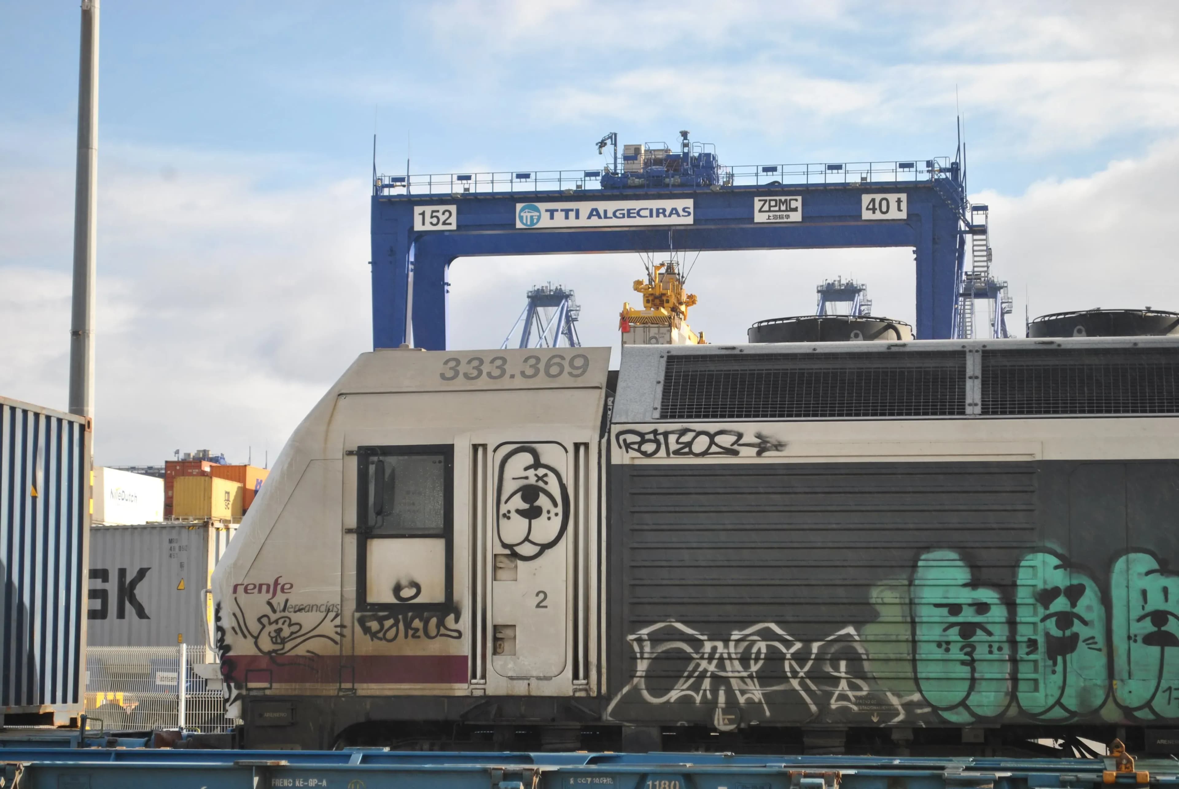 El puerto de Algeciras operó más de 200 trenes durante el mes de mayo