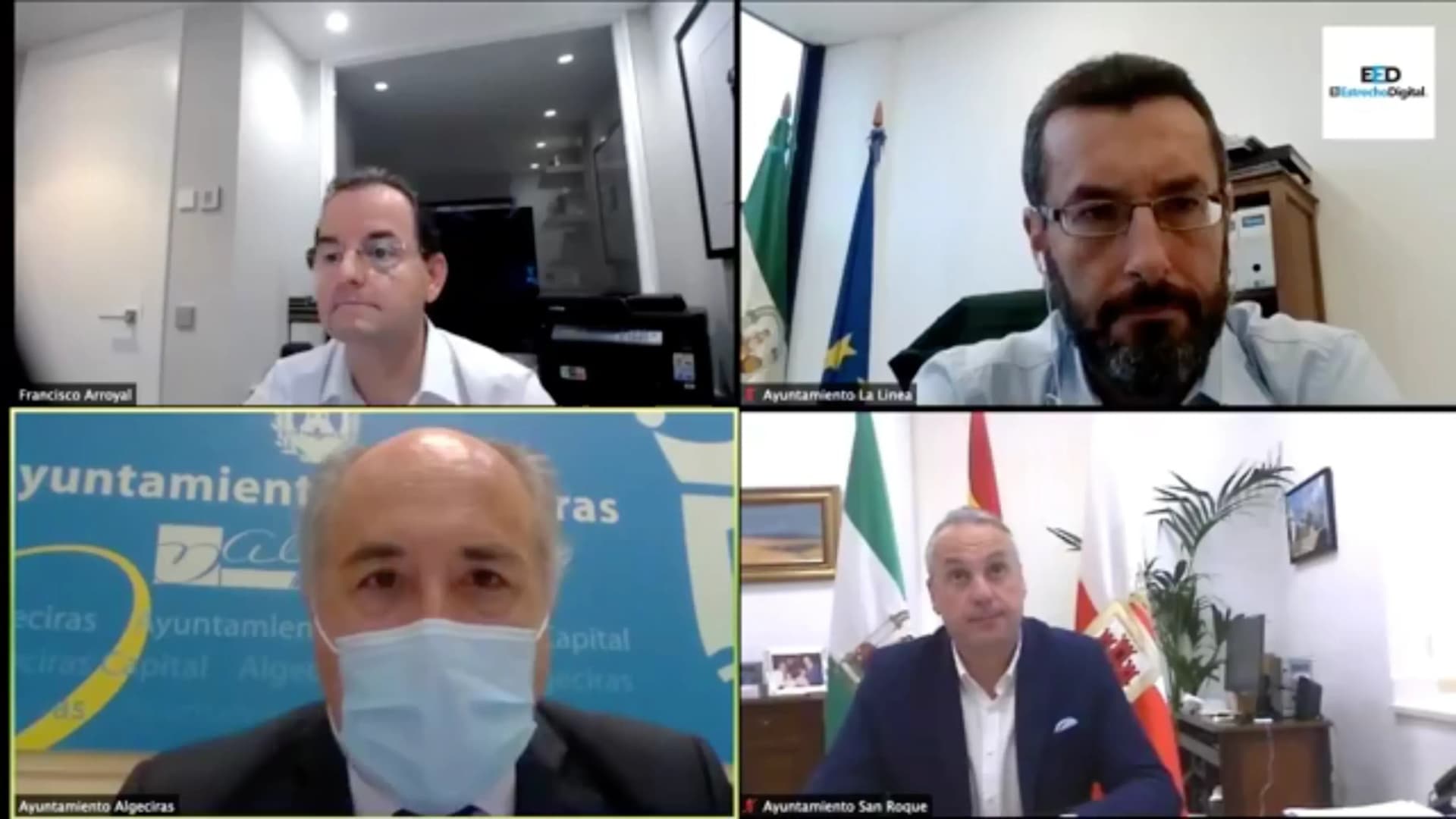 Los alcaldes de la Bahía apuestan por la obra pública para salir de la crisis