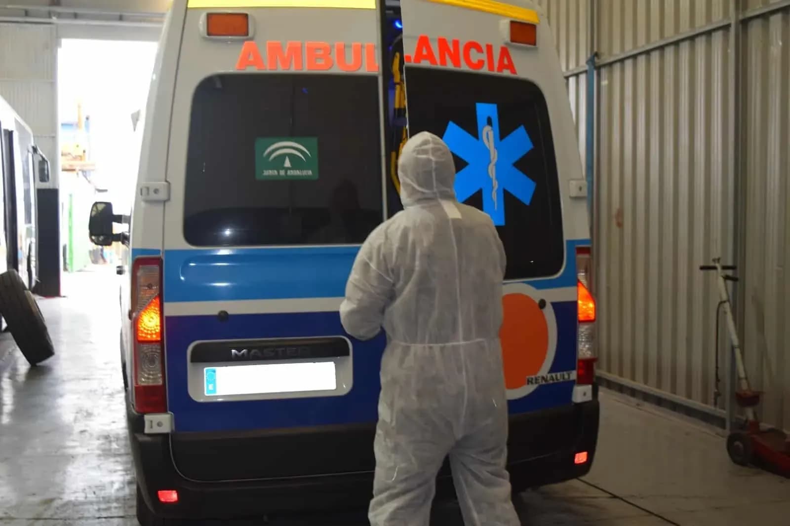 Continúan las labores de desinfección con ozono en Grupo Piedra
