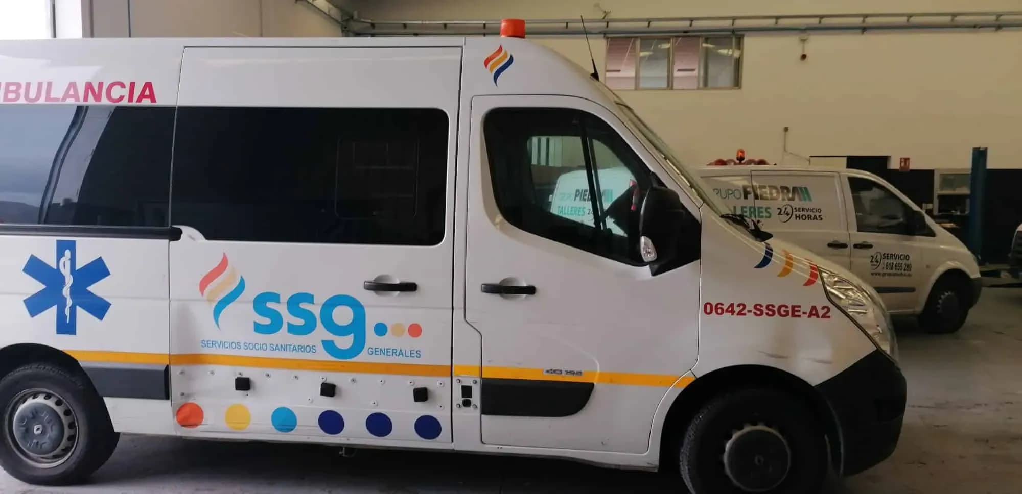 Grupo Piedra desinfecta ambulancias con ozono gratuitamente