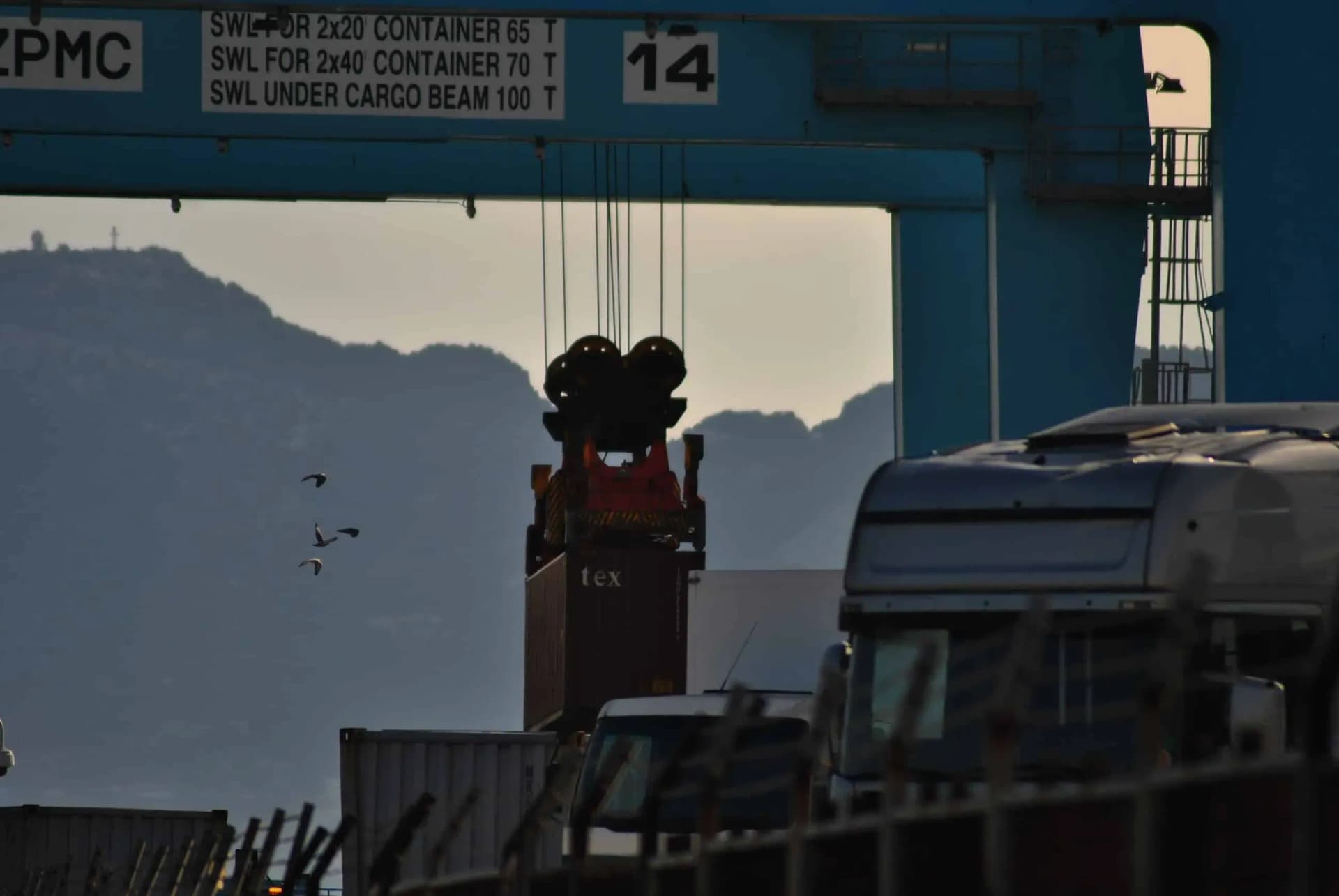 El puerto de Algeciras, a su ritmo habitual tras el temporal