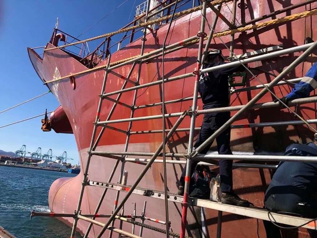 Empse Group realiza una compleja reparación de acero en el `MT Sichem Orchid´