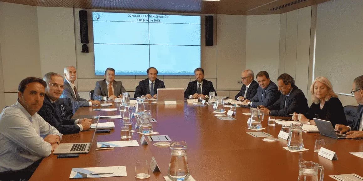 El Consejo de Administración de la APBA apoya el trabajo de De la Encina al frente de Puertos del Estado