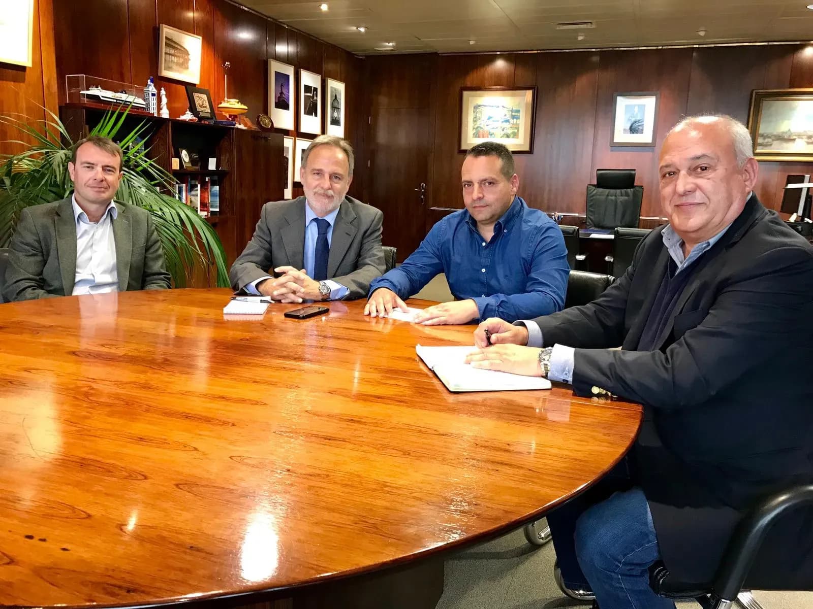 Coordinadora resalta el trabajo de De la Encina al frente de Puertos del Estado