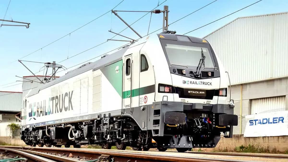 La Autopista Ferroviaria Algeciras-Zaragoza recibe sus primeras locomotoras Euro6000