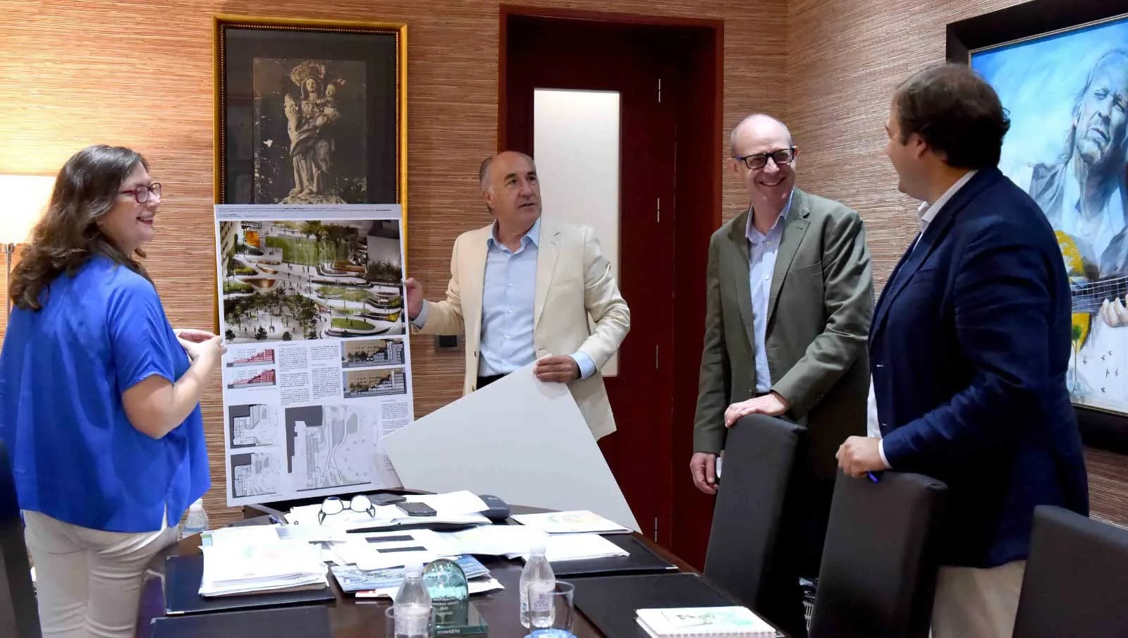 El Ayuntamiento de Algeciras recibe al nuevo coordinador de la Fundación Campus Tecnológico