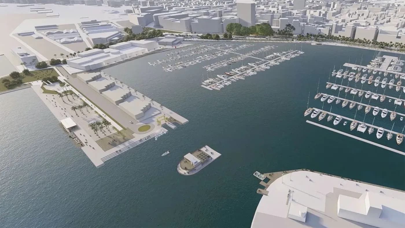 El Puerto de Alicante contará con un restaurante flotante en la dársena interior