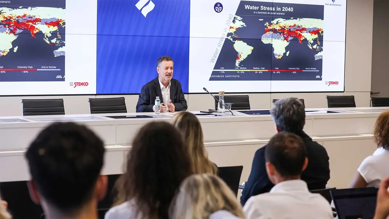 El Puerto de Barcelona analiza el aprovechamiento de aguas regeneradas para reforzar su resiliencia ante la escasez hídrica
