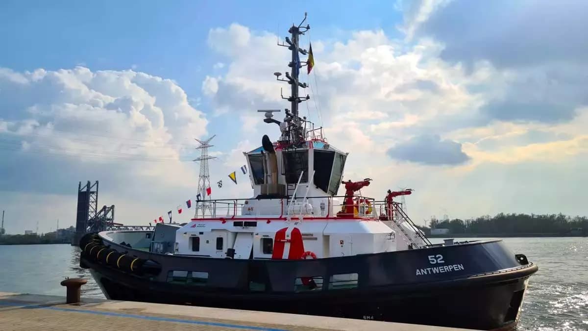 El Puerto de Amberes-Brujas adquiere seis remolcadores más eficientes y sostenibles