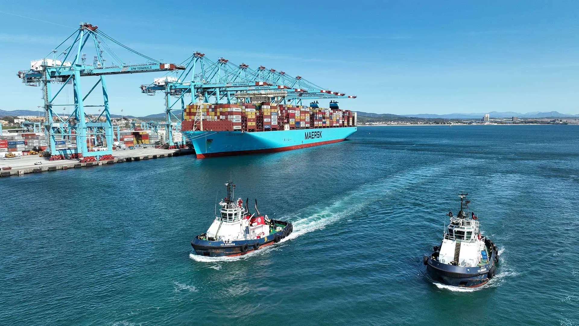 El Puerto de Algeciras cede ante Bremerhaven y desciende al sexto puesto europeo en conectividad marítima según los datos de la UNCTAD
