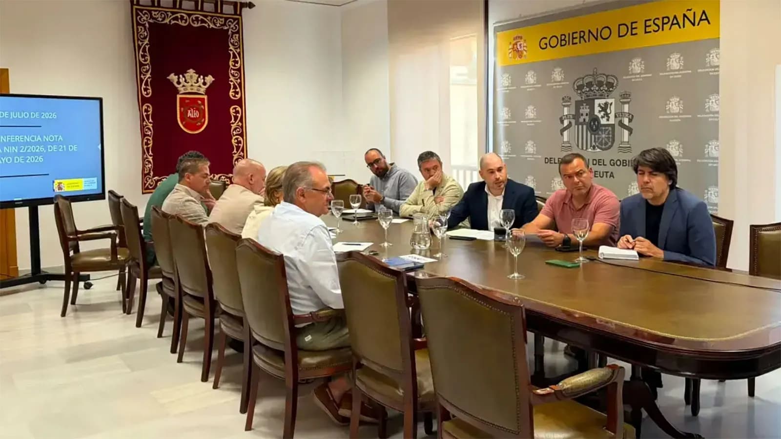 Aduanas se compromete a habilitar un espacio exclusivo en Algeciras para la carga con destino Ceuta