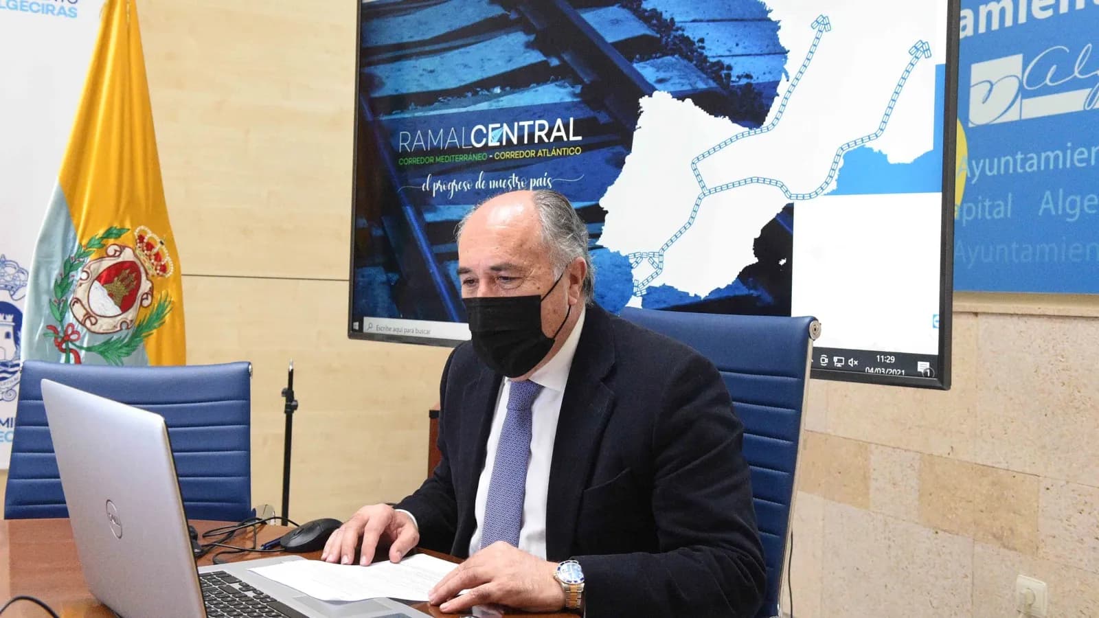 El proyecto del Ramal Central, trasladado a la Asociación Andaluza de la Empresa Familiar y a la de Empresarios del Sur de España