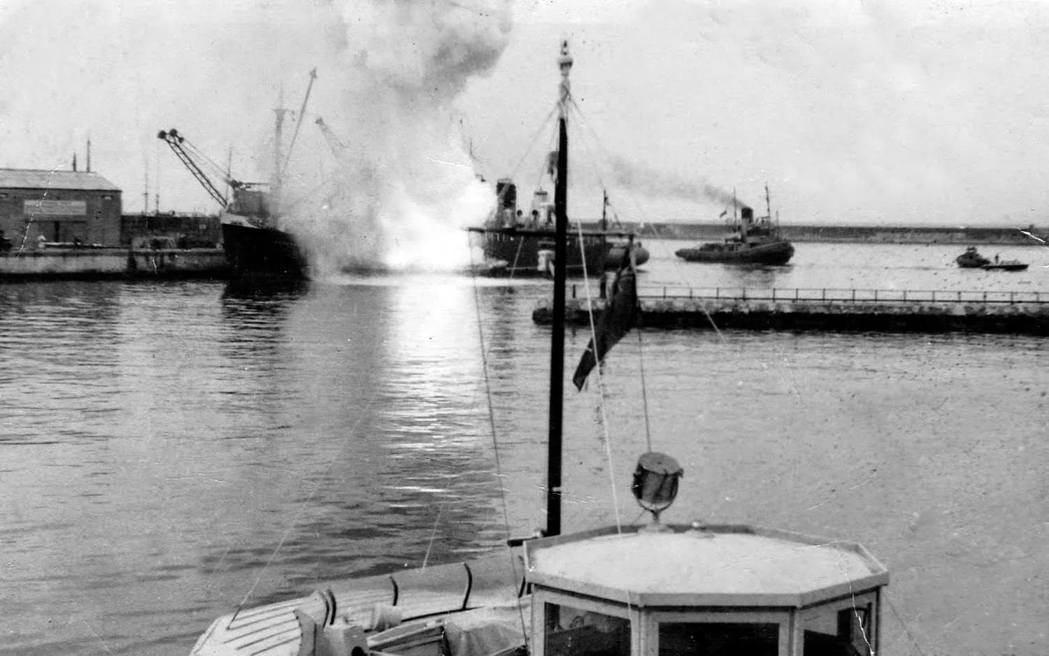 Se cumplen 70 años de la muerte de 13 personas tras la explosión del buque de la RFA Bedenham en Gibraltar