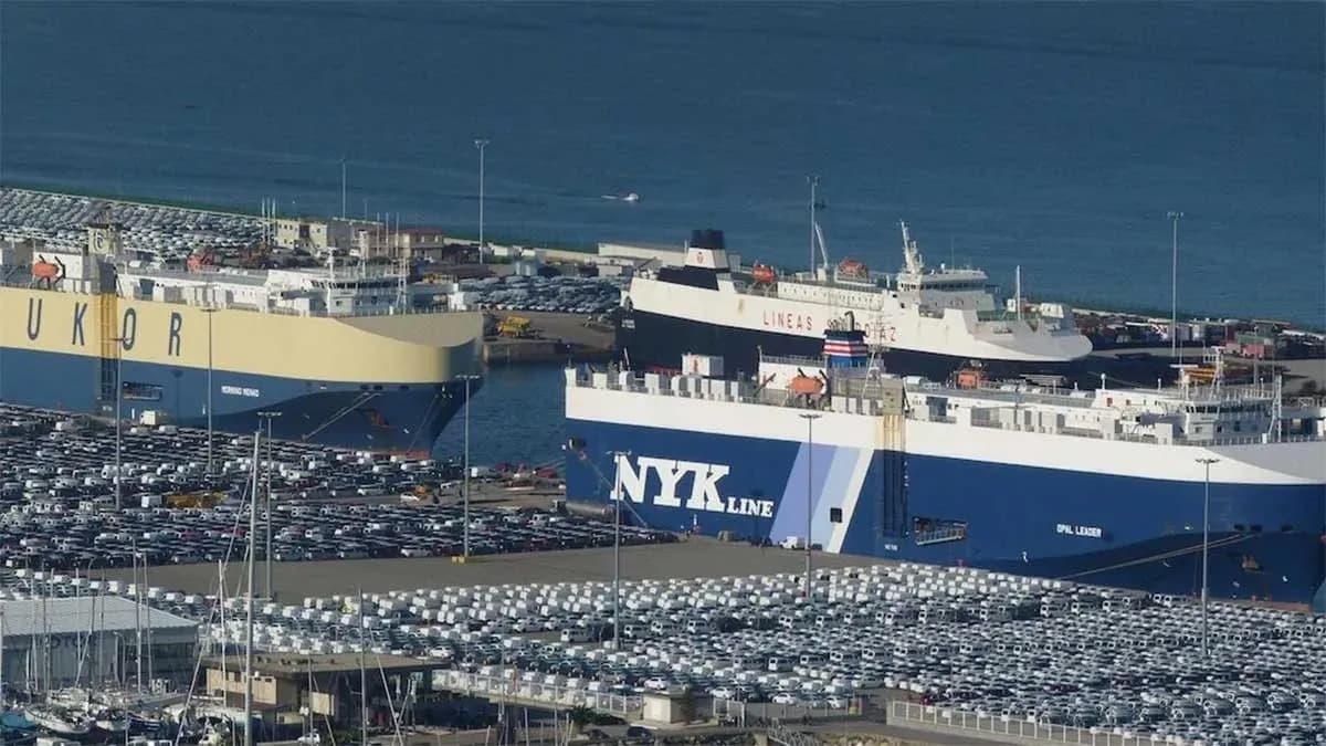 Vigo cierra febrero como primer puerto español en tráfico de vehículos y gana peso como refugio atlántico
