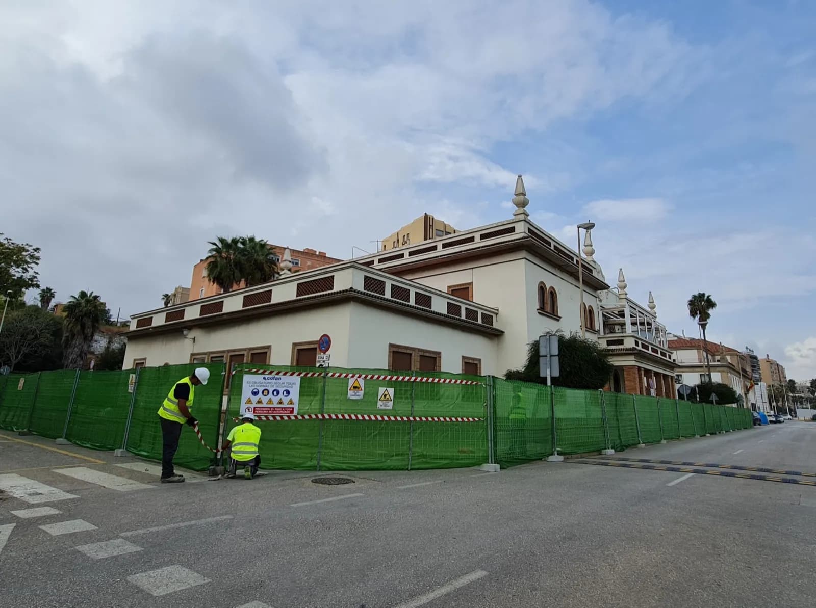 Comienzan las obras de reforma de la antigua sede de la Junta de Obras del Puerto