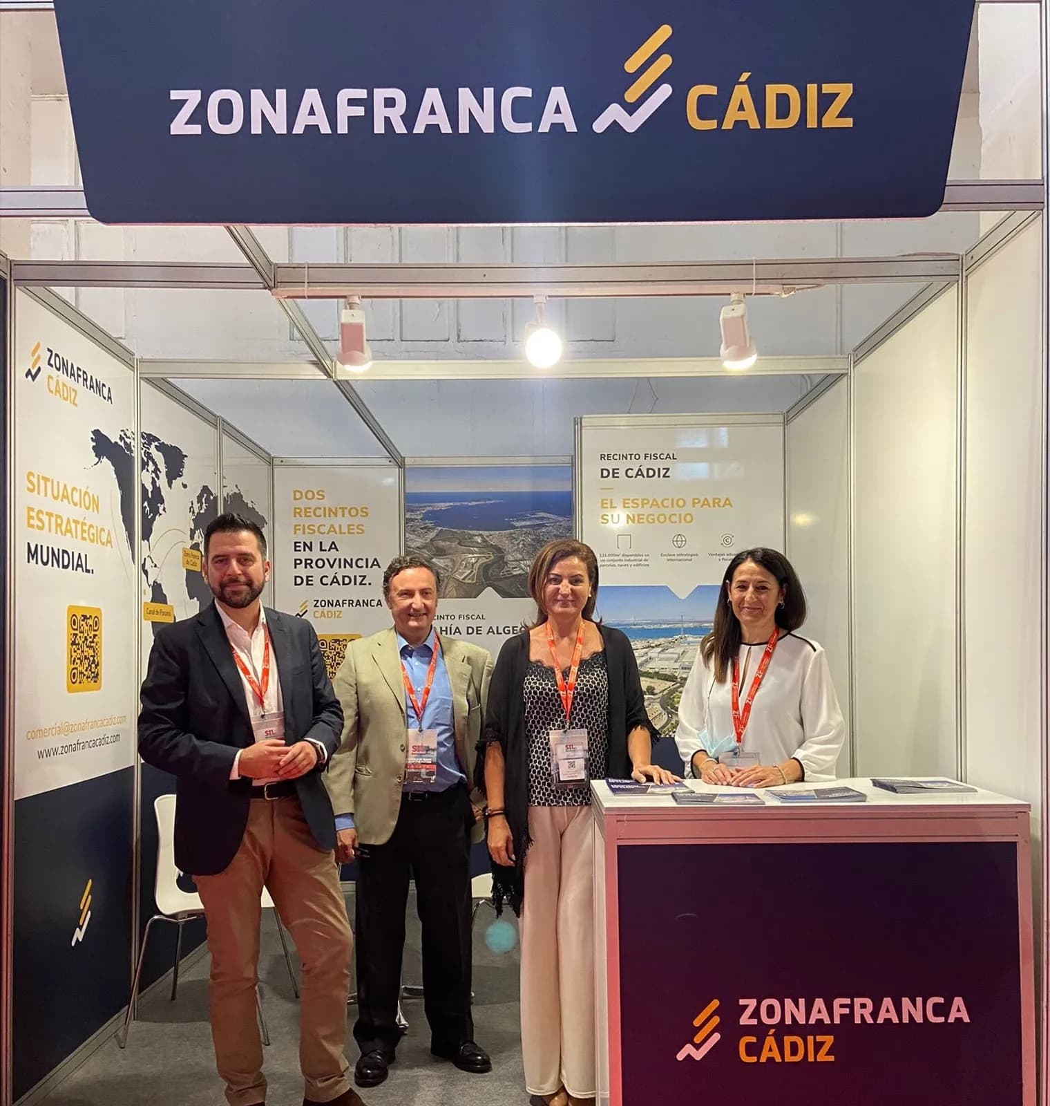 Zona Franca Cádiz, presente en el Salón Internacional de la Logística de Barcelona