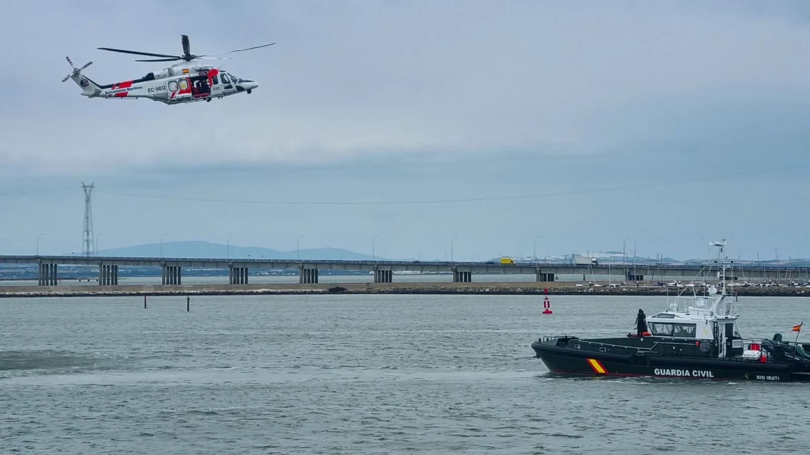 Simulacro de contaminación química en el Puerto de Algeciras