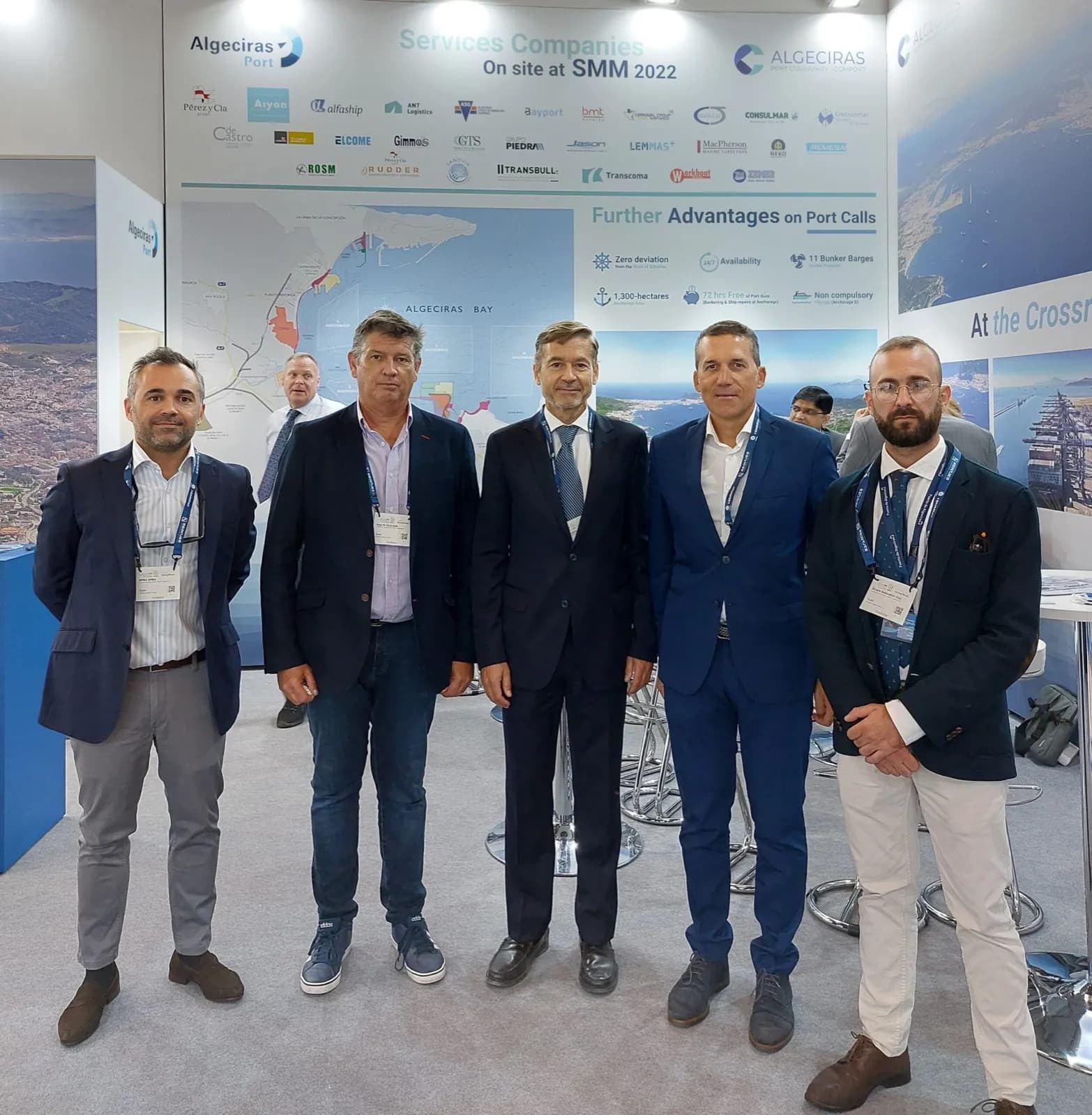 Una treintena de empresas del puerto de Algeciras, presentes en la SMM de Hamburgo