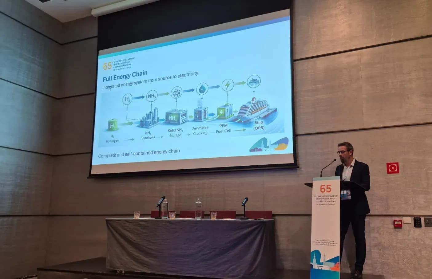 SOERMAR impulsa el uso del amoniaco sólido como solución energética para la descarbonización marítima