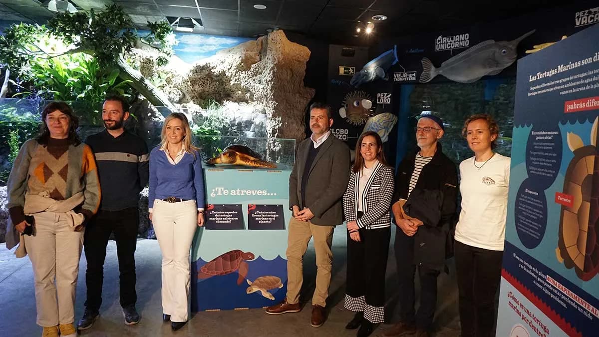 El Acuario de Sevilla acoge una exposición itinerante sobre el proyecto “S.O.S. Caretta”