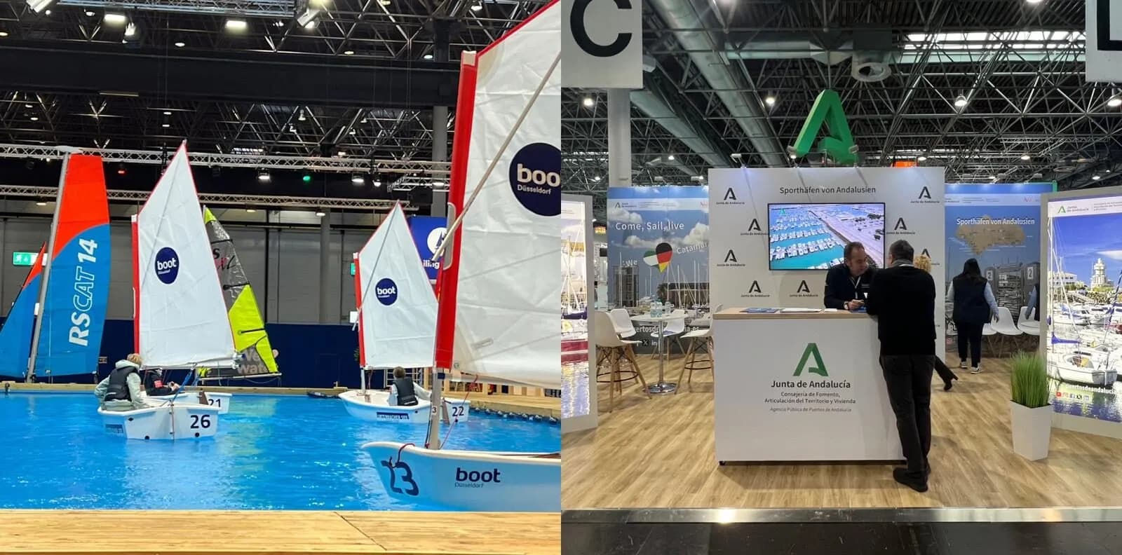Puerto Sotogrande refuerza su presencia internacional en el Salón Náutico de Düsseldorf