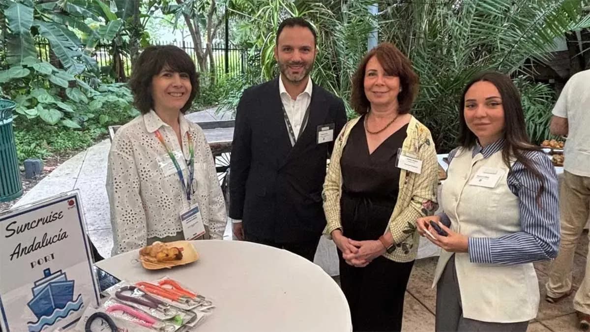 Suncruise refuerza en Miami el posicionamiento internacional de los puertos andaluces en el mayor encuentro mundial del sector de cruceros