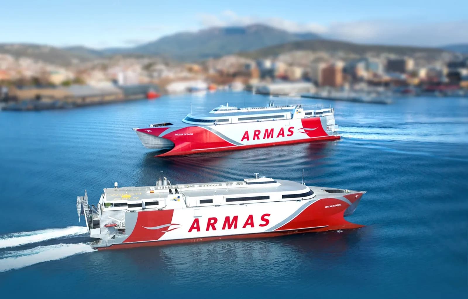 Primer aniversario del servicio de alta velocidad entre Las Palmas de Gran Canaria y Santa Cruz de Tenerife