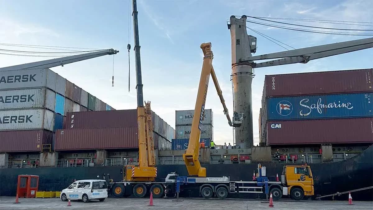 APM Terminals Algeciras announces the end of the emergency following the spill of 22,000 liters of palm oil in the port