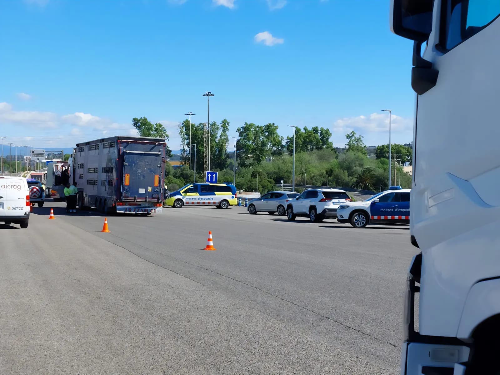 La Policía Portuaria de Tarragona realiza controles de mercancías