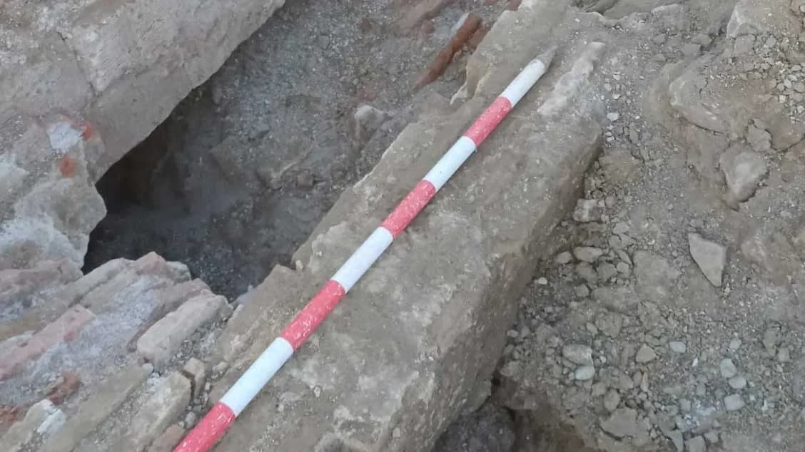 Localizado el tercero de los aljibes con los que contaba el Fuerte de la Isla Verde