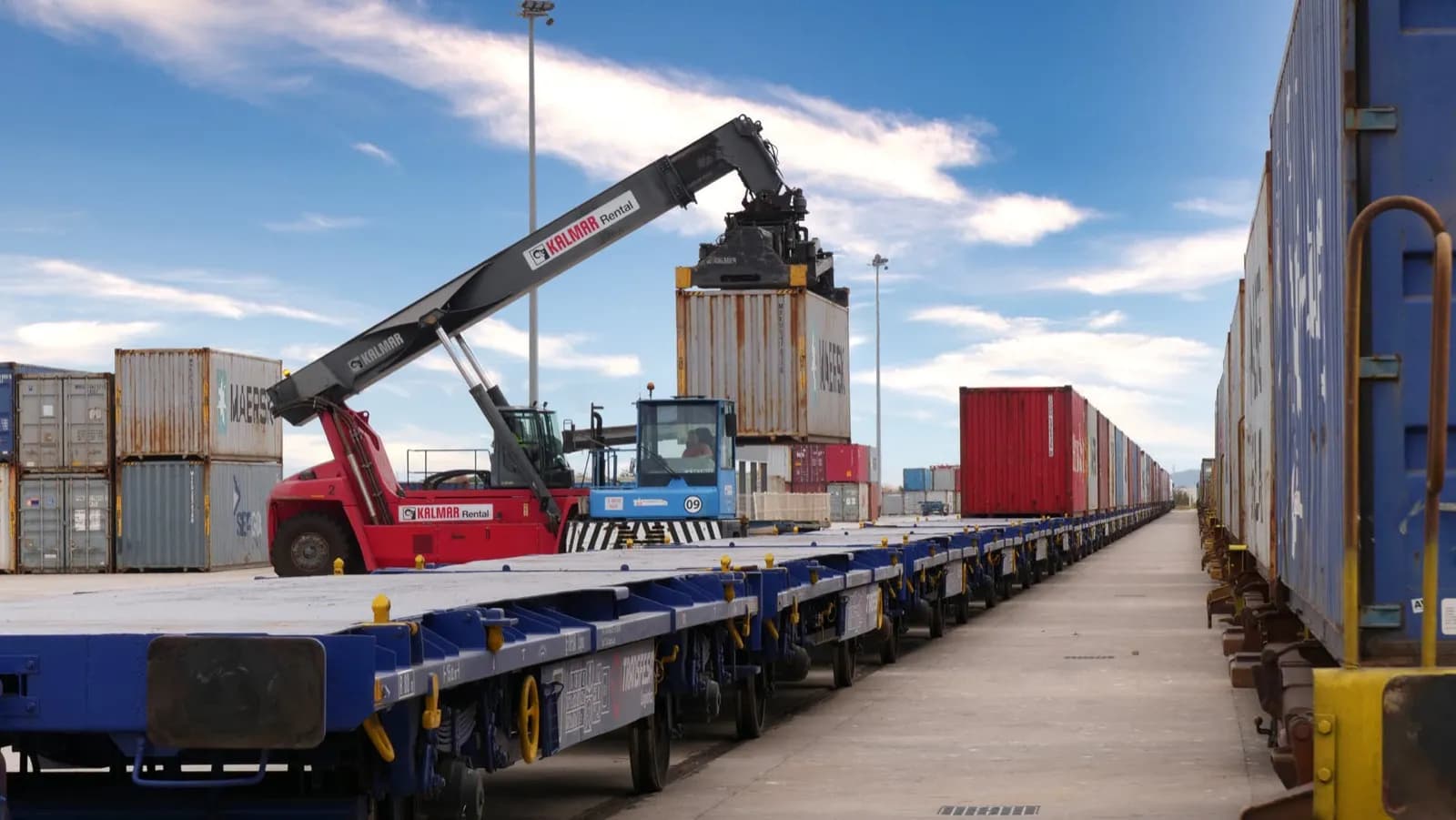 Maersk anuncia un nuevo servicio ferroviario de mercancías reefer entre Algeciras y Madrid