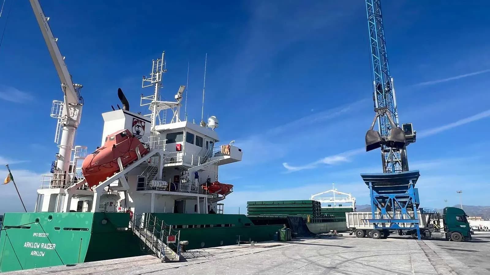 El Puerto de Motril registra un crecimiento del 117% en exportaciones en los dos primeros meses de 2026