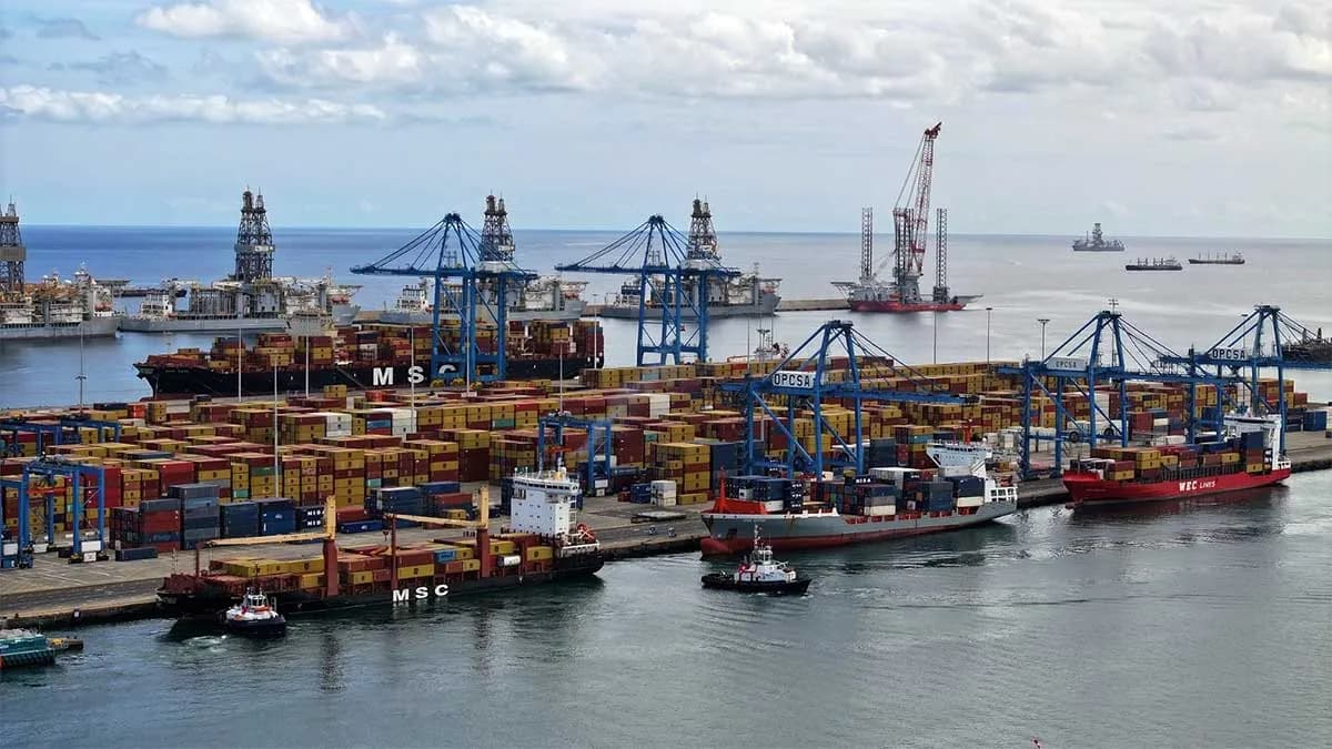 Los puertos de Las Palmas superan los 31,7 millones de toneladas en 2024