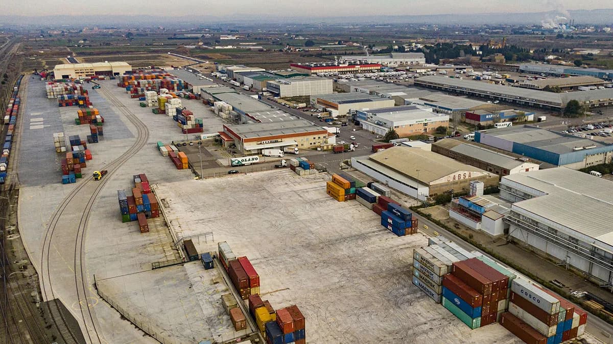 La Terminal Marítima de Zaragoza incrementa un 21% el número de trenes operados en 2021