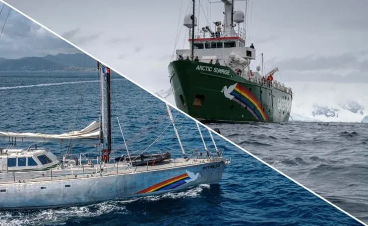 El Arctic Sunrise y el Witness de Greenpeace visitarán el País Vasco, Galicia y Mallorca en junio