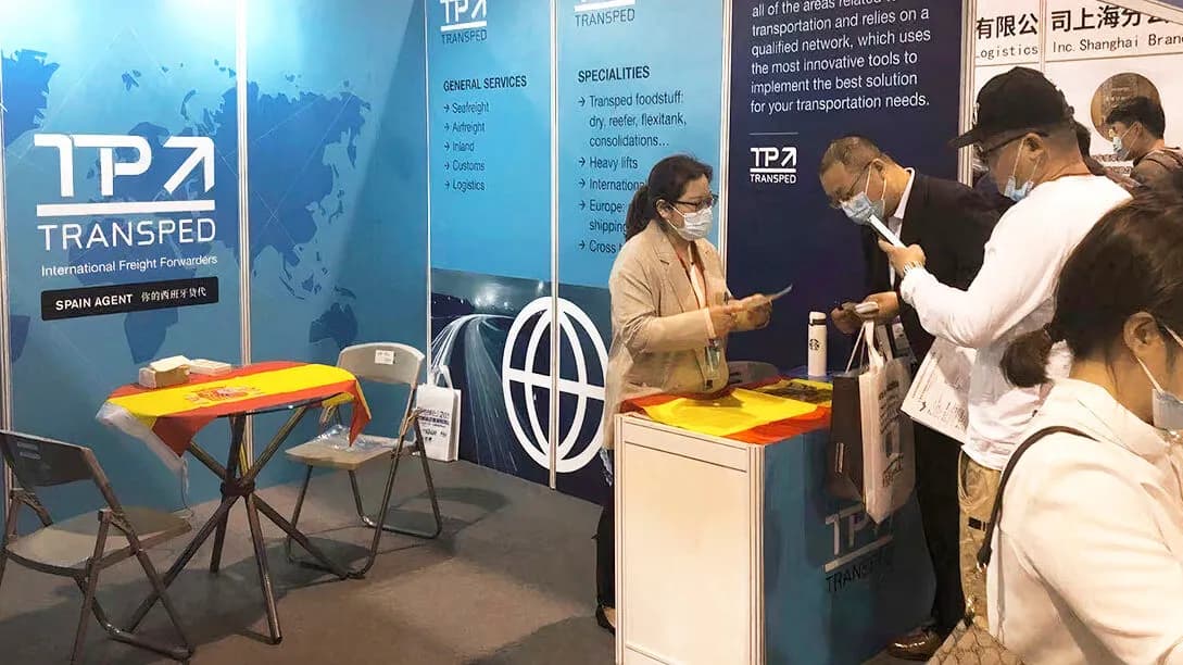 Grupo Alonso exhibe su potencial en la principal feria logística de China gracias a Transped