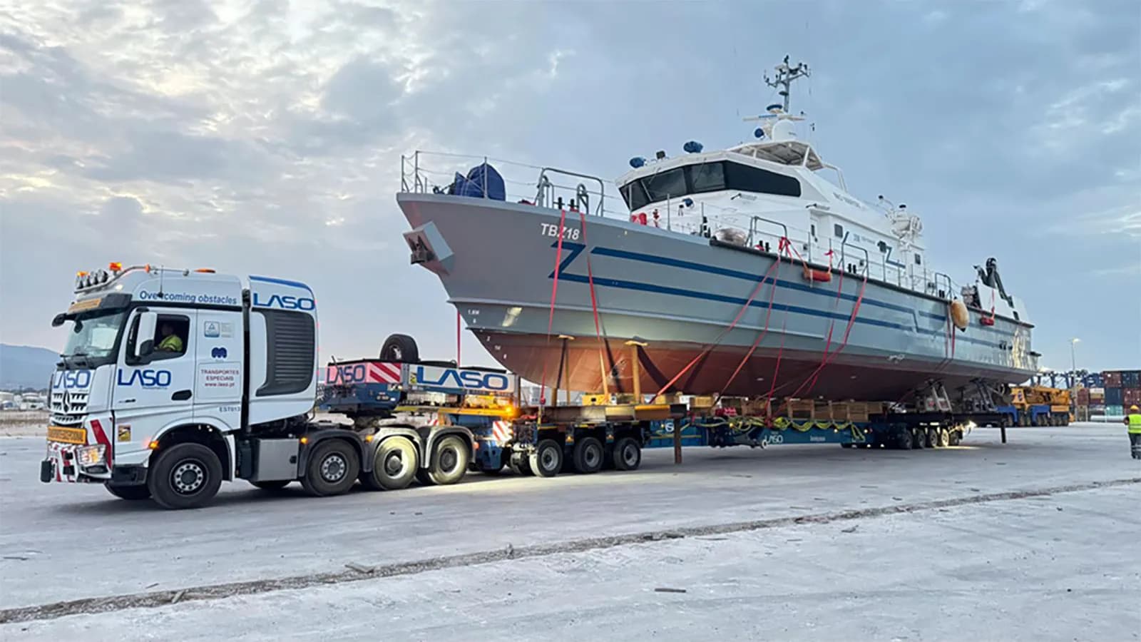 LASO opens a branch in Algeciras for its special transport and logistics operations