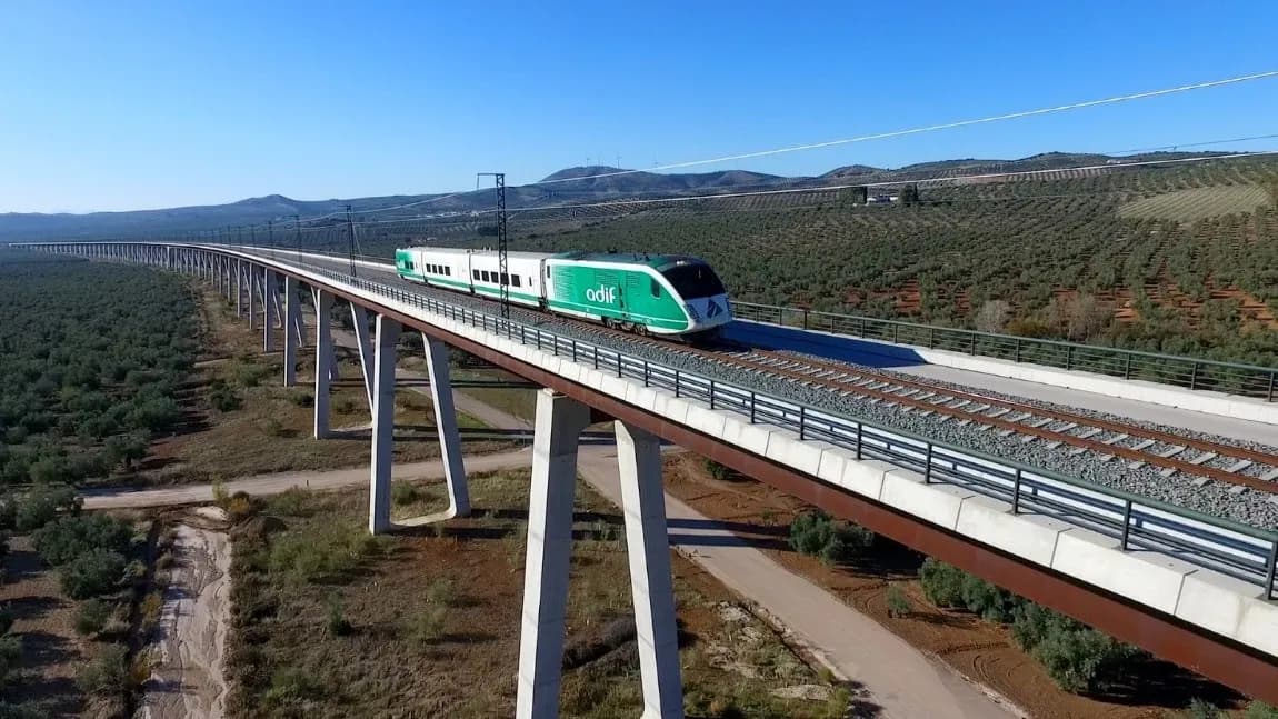 Adjudicado el proyecto para la duplicación de vía en un tramo de la LAV Antequera-Granada