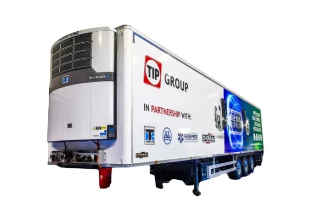 TIP Group lanza un e-reefer alimentado por energía solar para reducir emisiones en el transporte refrigerado