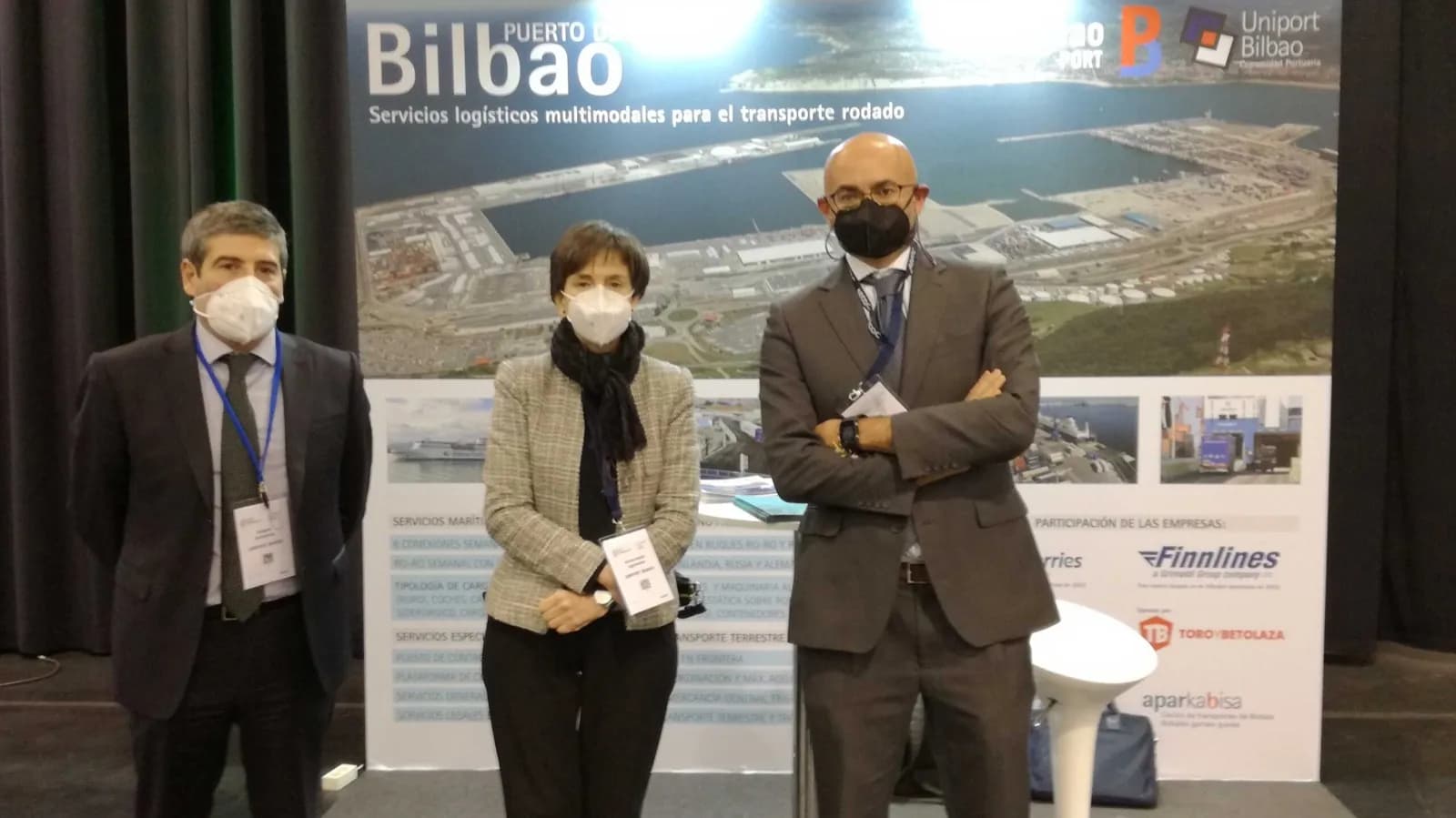 La comunidad portuaria de Bilbao promociona la intermodalidad marítima en el Foro Nacional del Transporte