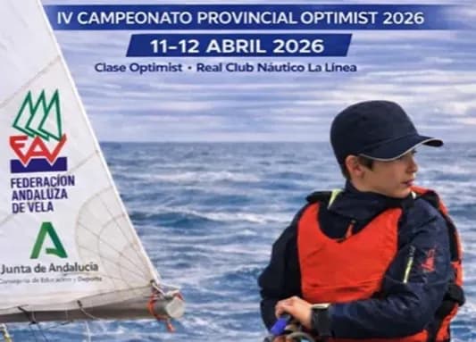 El Real Club Náutico La Línea acoge este fin de semana el Campeonato Provincial de Optimist