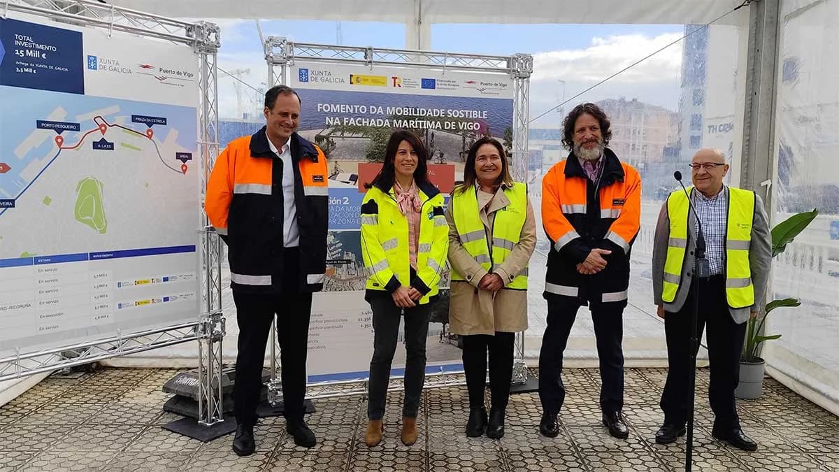 La Autoridad Portuaria de Vigo y la Xunta avanzan en la accesibilidad del frente marítimo de la ciudad