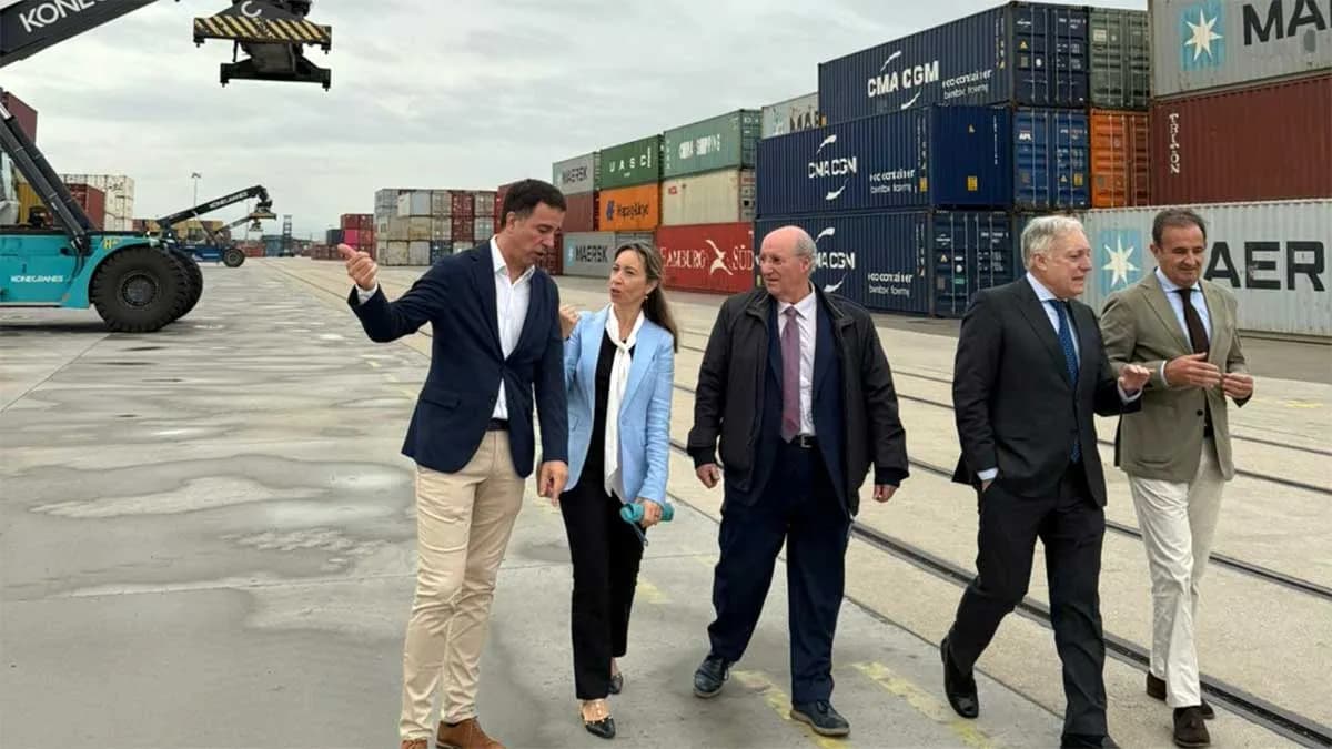 La Terminal Marítima de Zaragoza alerta sobre la grave situación de la conectividad ferroviaria en Aragón