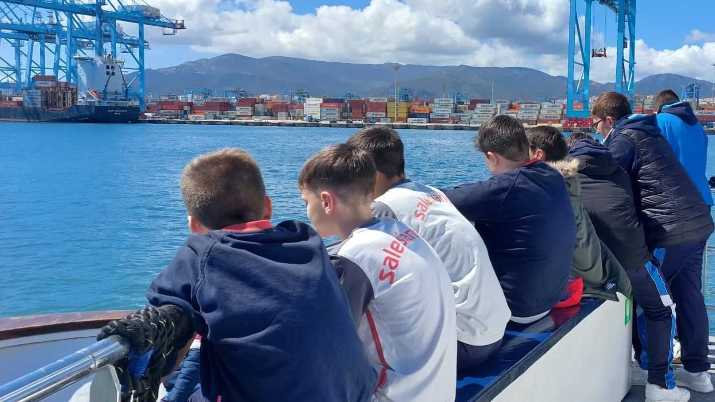 La APBA retoma las visitas marítimas para estudiantes de Secundaria tras los temporales de marzo