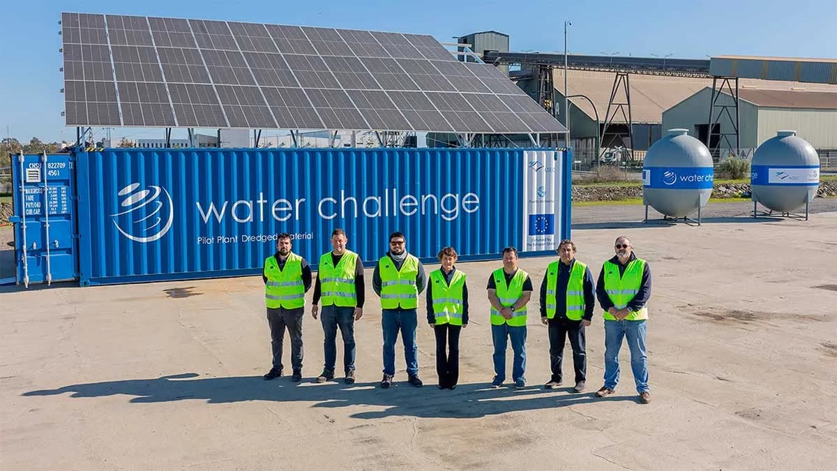 Water Challenge pone en marcha su planta piloto en el Puerto de Huelva