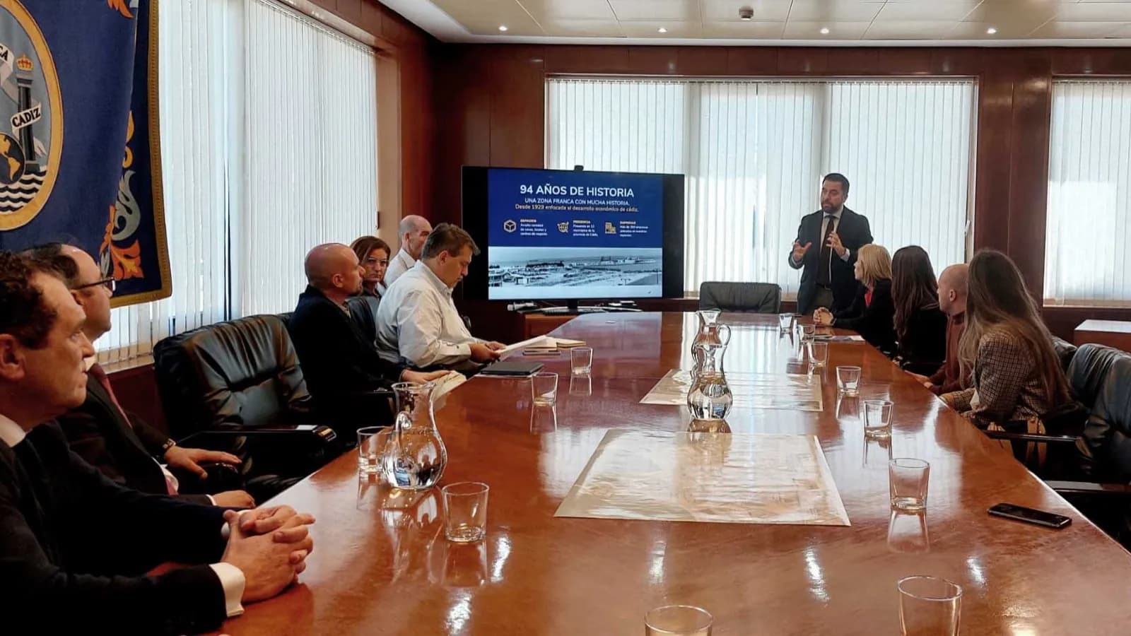 La Zona de Franca de Cádiz fortalece lazos comerciales con empresarios latinoamericanos