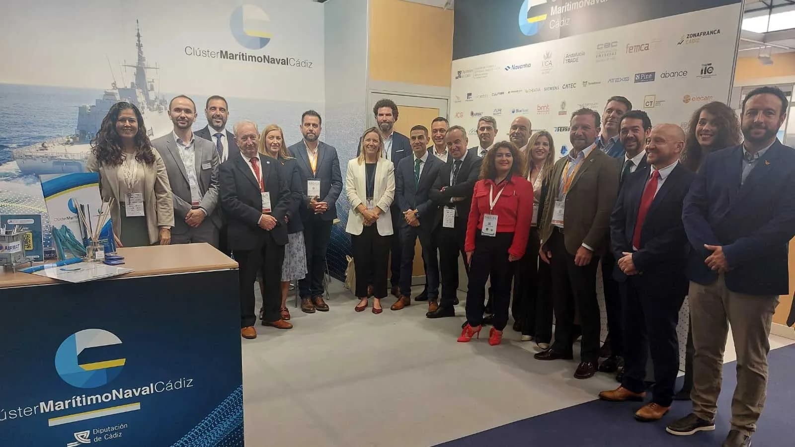 La Zona Franca de Cádiz se promociona en la feria Navalia 2024